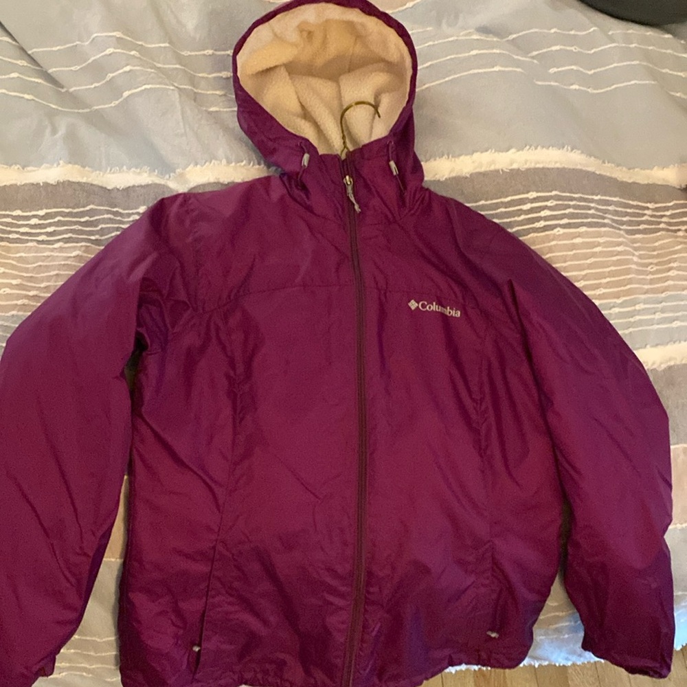 COLUMBIA Switchback II Sherpa Lined jacket small